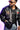 Jack Daniel’s Old No.7 Faux Leather Embroidered Racing Jacket Black