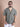 Riviera Half Sleeve Linen Embroidered Shirt Olive green