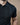 Enigma Textured knitted Polo T-Shirt in Midnight Black color