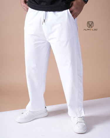 Venice Relaxed Fit Korean Pants White