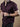 Half Sleeve Textured Stretch Shirt Wine