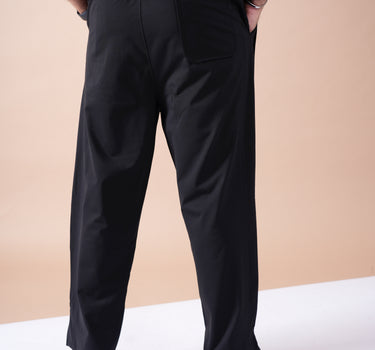 Venice Relaxed Fit Korean Pants Black