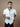 Half Sleeve Textured Stretch Shirt White