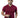 Enigma textured knitted polo T-shirt in Wine color