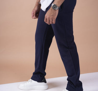 Signature Athleisure Trackpants Navy Blue