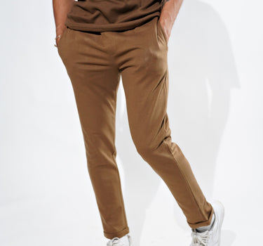 Core Waffle Textured Jogger Brown