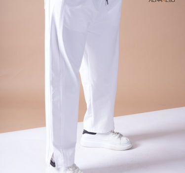 Venice Relaxed Fit Korean Pants White