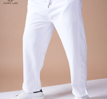 Venice Relaxed Fit Korean Pants White