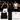 THE GLADIATOR RIBBED VEST 2PC PACK BLACK/ WHITE-NEW