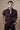 Half Sleeve Textured Stretch Shirt Wine