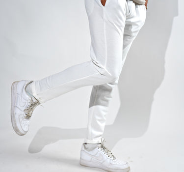 Core Waffle Textured Jogger Crystal White