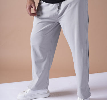 Venice Relaxed Fit Korean Pants Light Grey