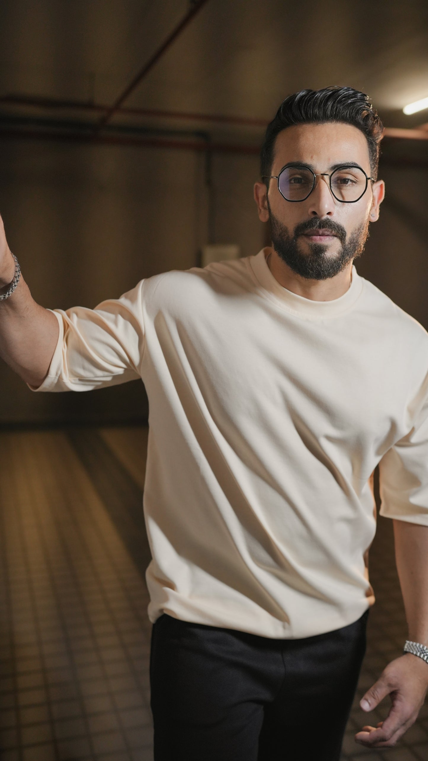 Classic Oversized Tshirt Peach