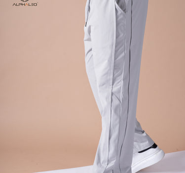 Venice Relaxed Fit Korean Pants Light Grey