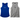 THE GLADIATOR 2.0 RIBBED VEST 2PC PACK Royal Blue/Melange grey