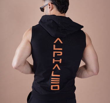 IMMORTAL SLEEVELESS HOODIE BLACK