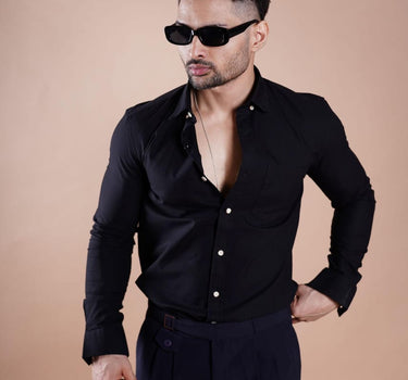 Oxford Basic Shirt Black