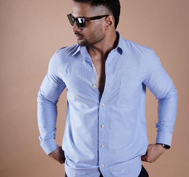 Oxford Basic Shirt Light Blue